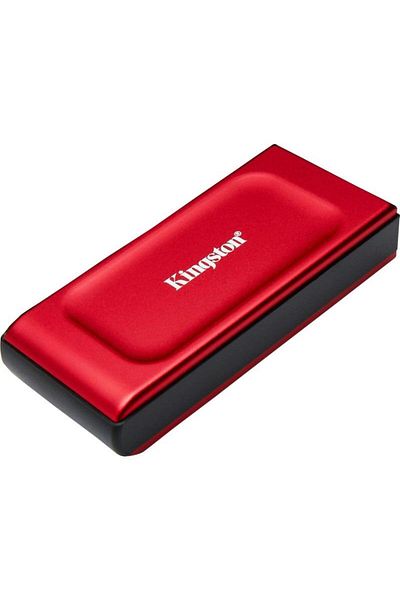 Kingston SSD extern Kingston XS1000 2TB, USB 3.2 vârf C (Rosu)