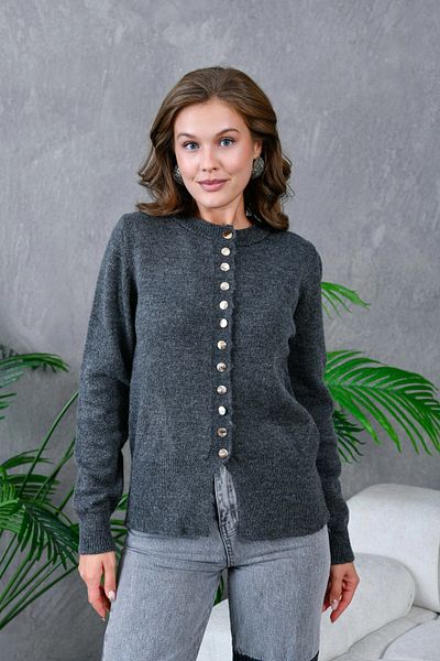 Park Karon Women's Button Detail Knitwear Cardigan
