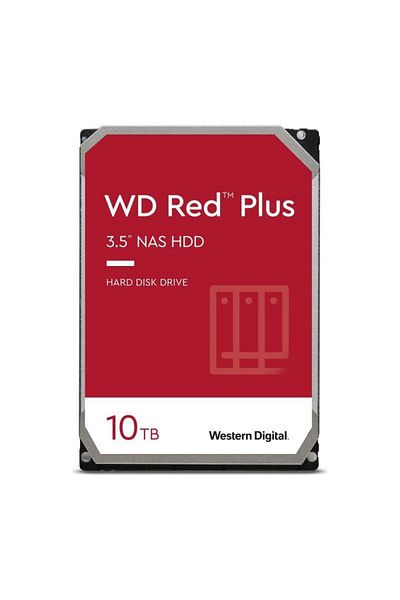 WESTERN DIGITAL HDD Western Digital Red Plus 10TB SATA-III 7200RPM 256MB