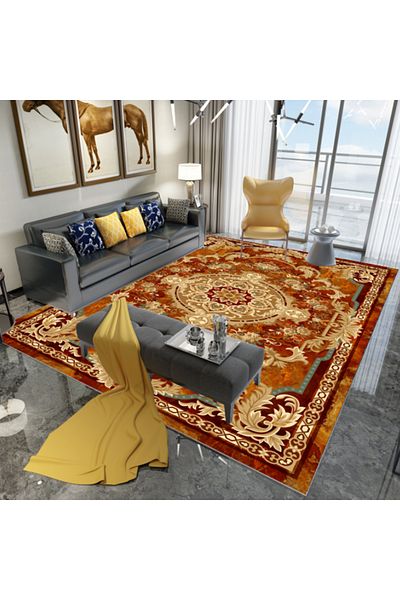 sharpdo Modern Minimalist Bedroom Living Room Carpet