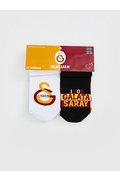 LC Waikiki Чорапи до глезена LCW Kids с шарка Galatasary за момчета, 5 броя