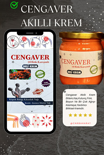 CNR Baharat Cengaver Deli Krem Kulunç, Eklem, Boyun, Bel ,fıtık , Ağrı Giderm...