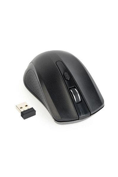 Gembird Mouse optic fără fir Gembird MUSW-4B-04, 1600 DPI, nano USB (Negru)