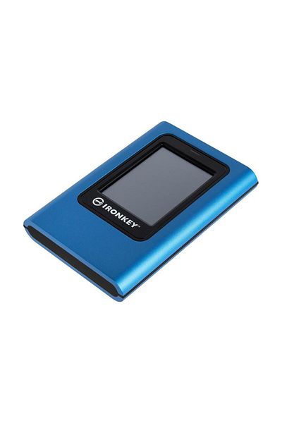 Kingston SSD Extern Kingston IronKey Vault Privacy 80, 960GB, USB 3.2 Gen 1 (Albastru)