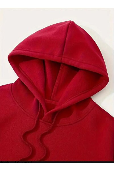 Moda Wear UNİSEX BASKILI KAPŞONLU SWEEATSHİRT EŞOFMAN ALTI 2 Lİ SET...