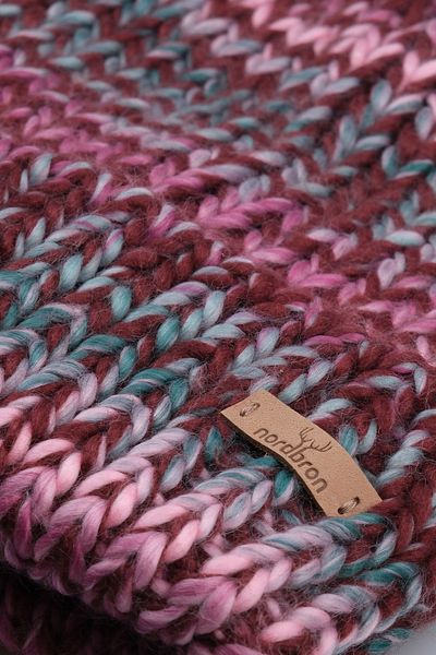 Nordbron Joshua Beret Beanie - Gray Pink