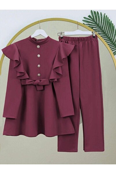 YILMAZBARMAZ set dublu cu volane pentru femei