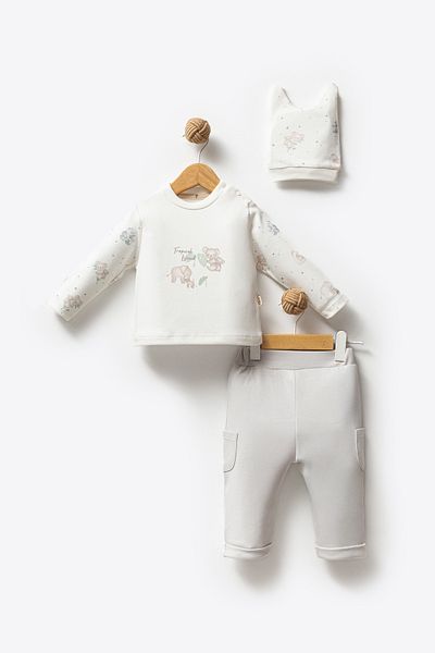 Bubbles 100% Organic Cotton Tropical Koala Set of 2