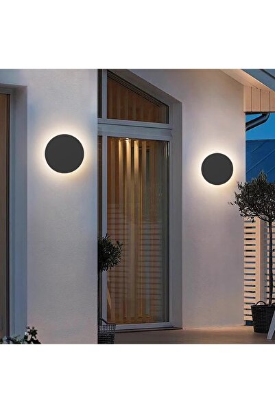Led Ip duvar apliği dekortif açık dış alan mekan lamba aydınlatma ışık Su geç...