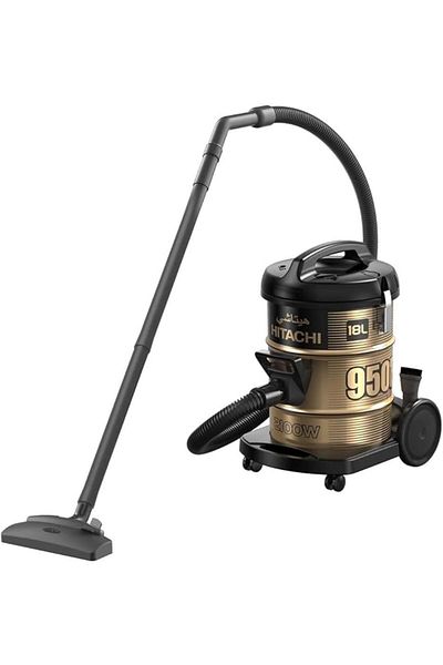 HITACHI Drum Vacuum Cleaner 2100 Watts| 18 Liters Tank Dust Capacity With 7.8M E