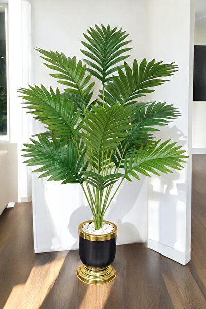 SY Vista Yapay Palmiye - Areka Palmiyesi 18 Adet Yaprak - Doğal Görünüm