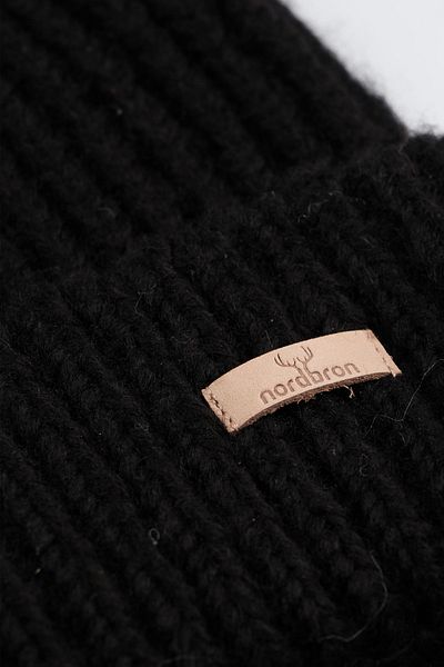 Nordbron Ανδρικό χειμωνιάτικο μπερέ - Casual Basic, Απλό Διπλωμένο, Λογότυπο Λεπτομερής Πλάτη