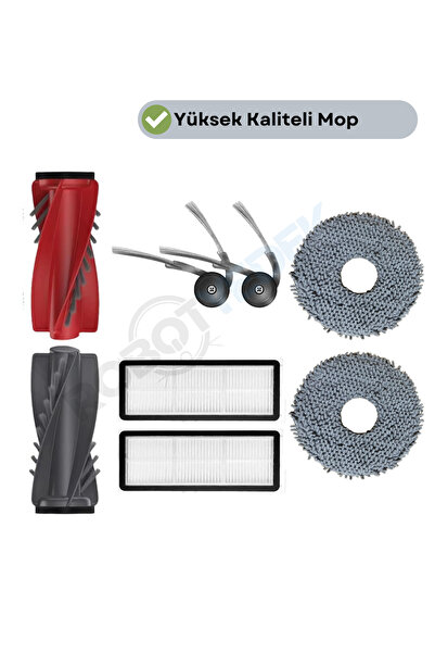 robotyedek Set de mop cu filtru Hepa compatibil Roborock Qrevo Curv Qrevo C -...