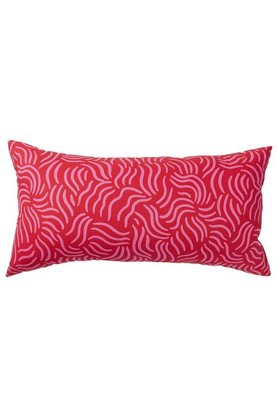 IKEA Throw Pillow, Bright Red-Bright Pink, 30X58 cm
