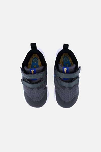 Nike Toddlers Boy Star Runner 3 Velcro Closure Shoes, Grey