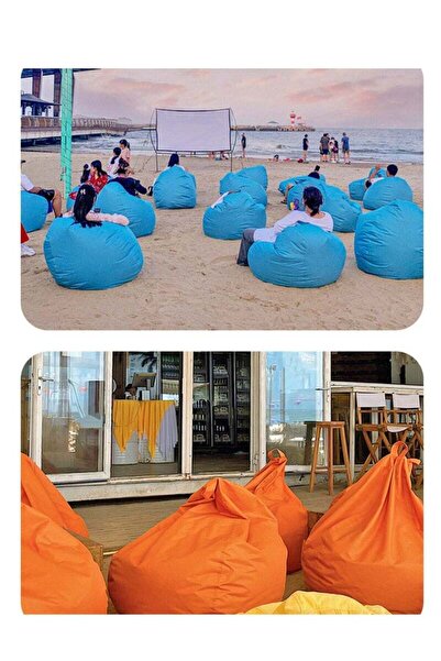 Yelajoy Bean Bag Chair Sofa Cover, Waterproof 120x130cm, No Filler Included, ...