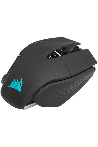 Corsair Mouse Gaming Wireless Corsair M65 Ultra, iluminare RGB, comutare optică Omron, USB și Bluetooth