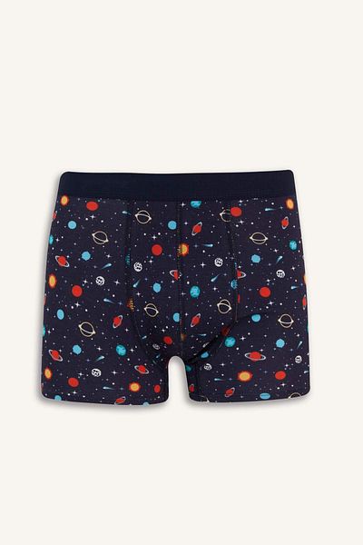 DeFacto Regular Fit Patterned 3-Piece Boxer E3364Ax25Sp