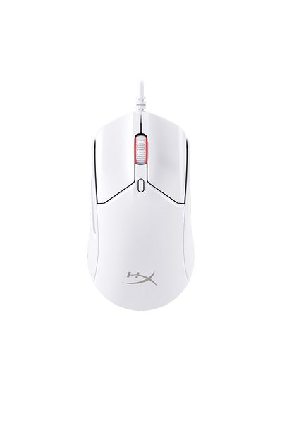 HyperX Mouse gaming cu fir HyperX Pulsefire Haste 2, 26.000 DPI (Alb)