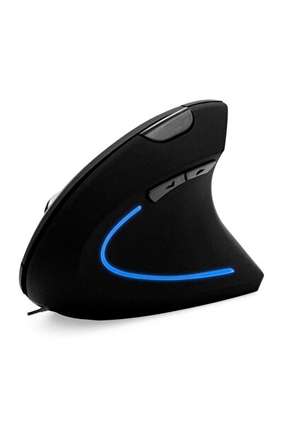 Mediatech Mouse optic Vertical Media-Tech VERTIC MT1122, iluminat, 6400 dpi, 6 butoane (Negru)
