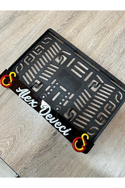 EFELER PLASTİK İSME ÖZEL PARLAK PLEKSİ MOTOR PLAKALIK