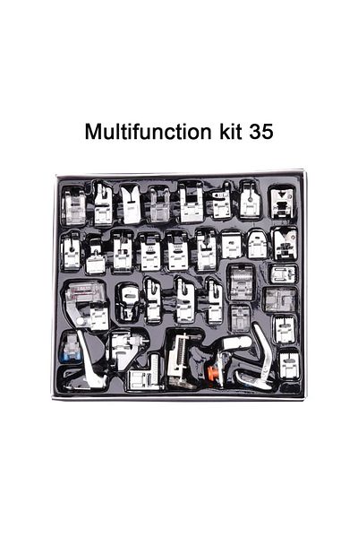Choice Press foot 35pcs 11-82pcs/Set Sewing Machine Presser Foot Press For Brother Singer Kit Braiding Blin
