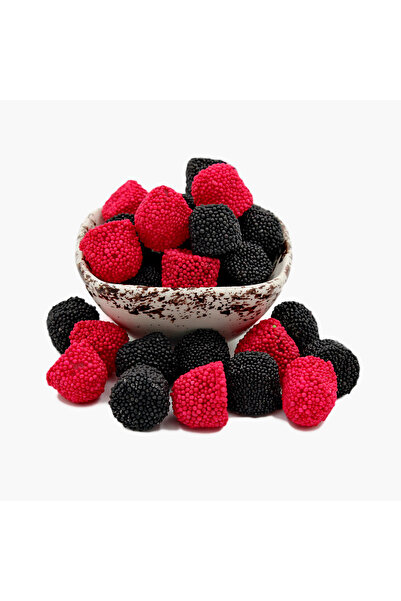 Saido Kahve Böğürtlenli Jöle Lokum 400g – Katkısız, Renkli Ve Meyveli Tatlı L...