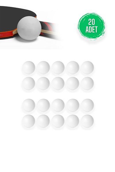 Beatitude Table Tennis - Ping Pong Ball (20 Pcs) |   Outdoor Sports - Badminton and Tennis