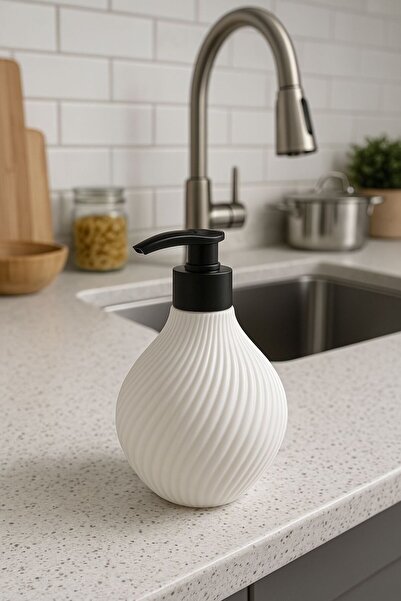 ela777 Dozator de săpun Dozator de săpun lichid din plastic