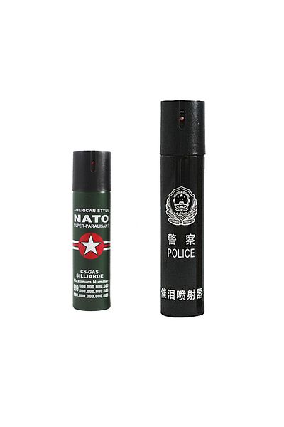 Depox Set of 2 paralyzing sprays, NATO 60 ml and USA Police 110 ml