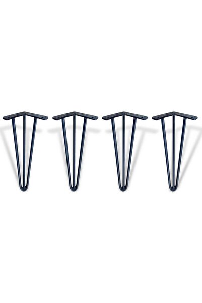 Abronya Metal Firkete Demir Masa Sehpa Ayağı 60 Cm