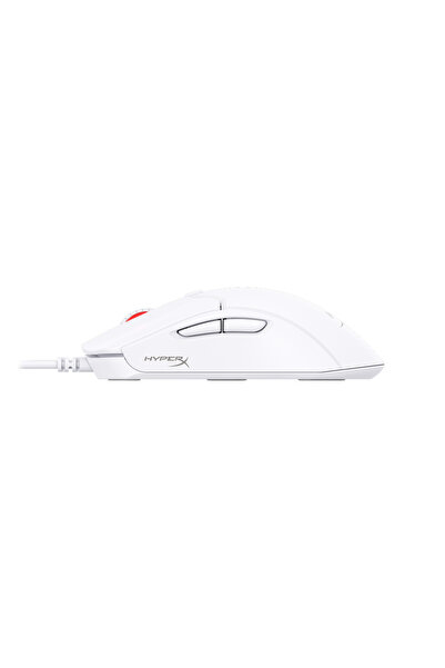 HyperX Mouse gaming cu fir HyperX Pulsefire Haste 2, 26.000 DPI (Alb)