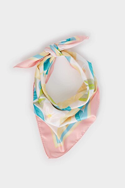 DeFacto Women's Patterned Satin Scarf E6161Ax25Sm