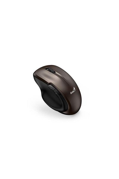 GENIUS Mouse Genius, Ergo NX-8200S, PC sau NB, wireless, 2.4GHz, optic, 1200 dpi, butoane/scroll 5/1 (Maro)