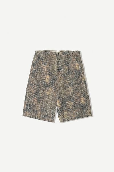 Bershka Skater print Bermuda shorts