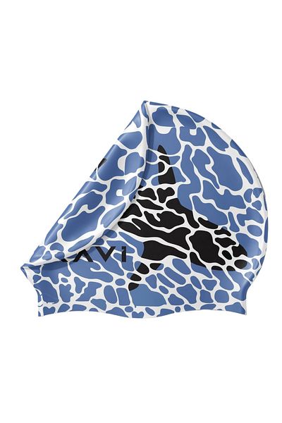İKAVİ Orka Printed Silicone Swimming Cap