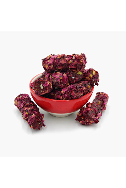 Saido Kahve Antep Fıstıklı Gül Aromalı Fitil Lokum 400g – Glutensiz, Doğal Ve...
