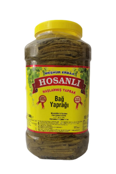 HOSANLI Tokat Asma Yaprağı Erbaa Narinciye 4 KG İnce Damarsız Salamura Yaprak