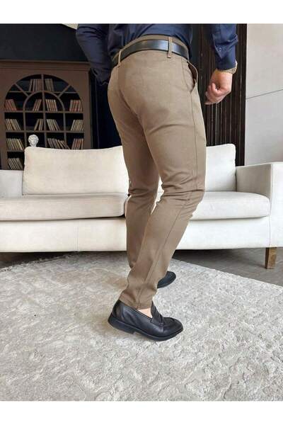 WKM Casual Slim Fit Erkek Chıno Pantolon