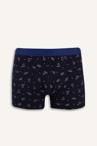 DeFacto Regular Fit Cactus Patterned 3-Piece Boxer E7211Ax25Sm