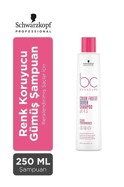 Bonacure Bc Bonacure Color Freeze Inactivation of Warm Color Reflection Shampoo for Desired Hair250Ml