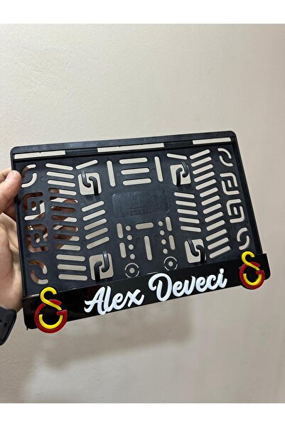 EFELER PLASTİK İSME ÖZEL PARLAK PLEKSİ MOTOR PLAKALIK