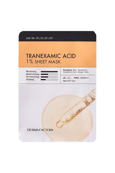 DERMA FACTORY Tranexamic Acid, Glutathione Paper Mask Sheet Mask