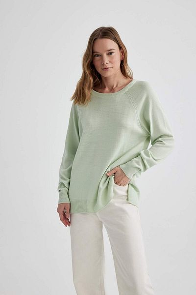 DeFacto Relax Fit Knitwear Sweater B7866Axns