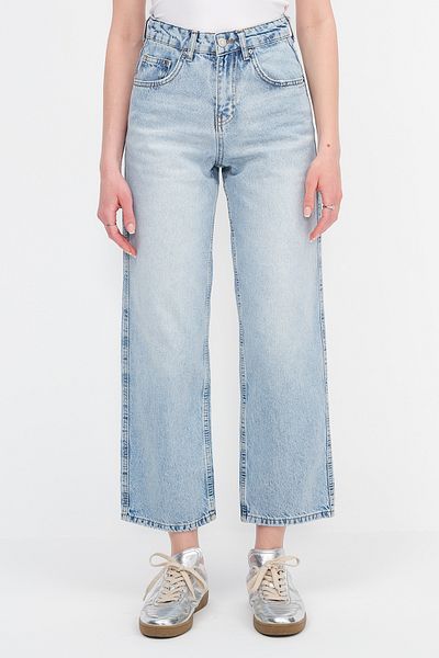 Addax Wide Leg Jean Trousers Pn8681