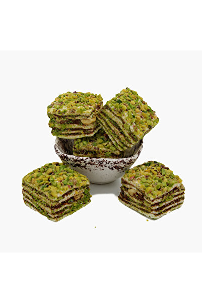 Saido Kahve Pirinç Antep Fıstıklı Hünkar Lokum 400g –Tatlandırıcısız, Doğal E...