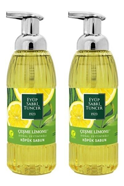 Eyüp Sabri Tuncer نافورة رغوة الليمون بزيت الزيتون 500 مل × 2 قطعة