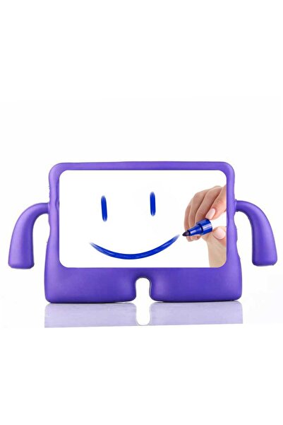 Fuchsia iPad Air 11 M3 Çip 2025 ile Uyumlu KuKi Eğlenceli Karakterli Standlı ...