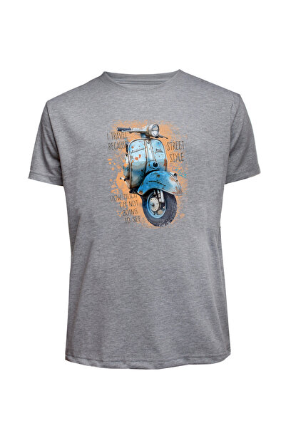 Baran Işık Štampano Pamučni džersej Single jersey Majica