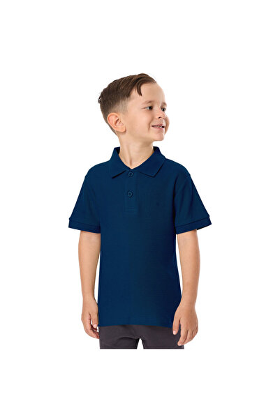 Victor and Jane Victor & Jane Boys' Polo T-Shirt Navy